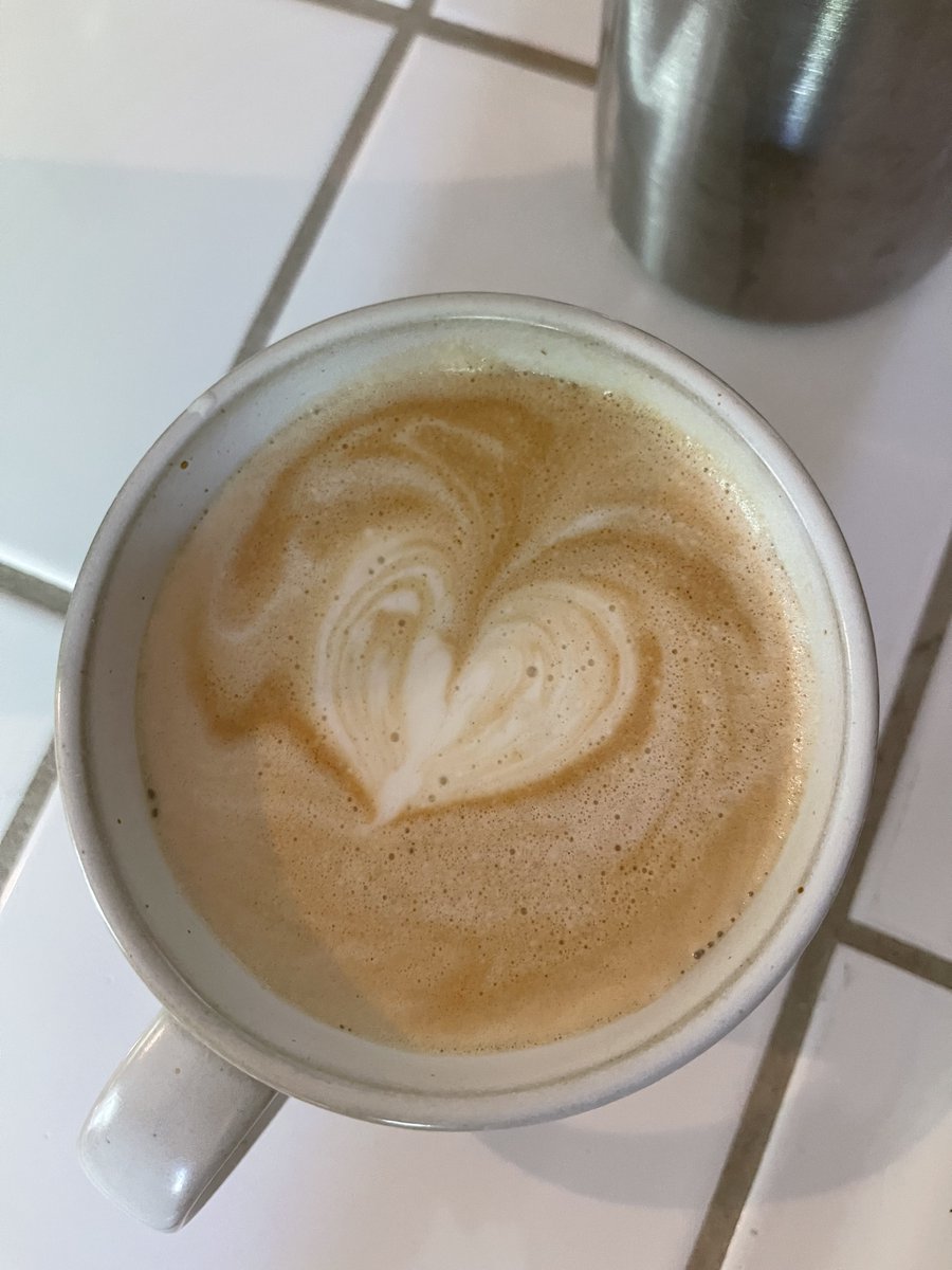 My daughter Grace practicing her love of making lattes and art for her family. Now she is driving to Santa Maria to see a friend from CBU ❤️🙏😀

Drive safely!
#LatteArt
#CalBaptist
#CBU
#MichaelLRichard
author@MichaelLRichard