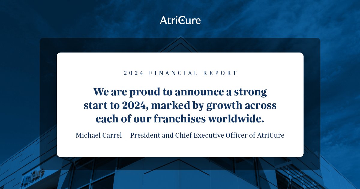 AtriCure is dedicated to addressing the underserved market of those affected by Afib and post-op pain. With Q1 wrapped, we’re proud to report a strong first quarter.   Read the full earnings report at: okt.to/dB91iA #FinancialResults #Earnings