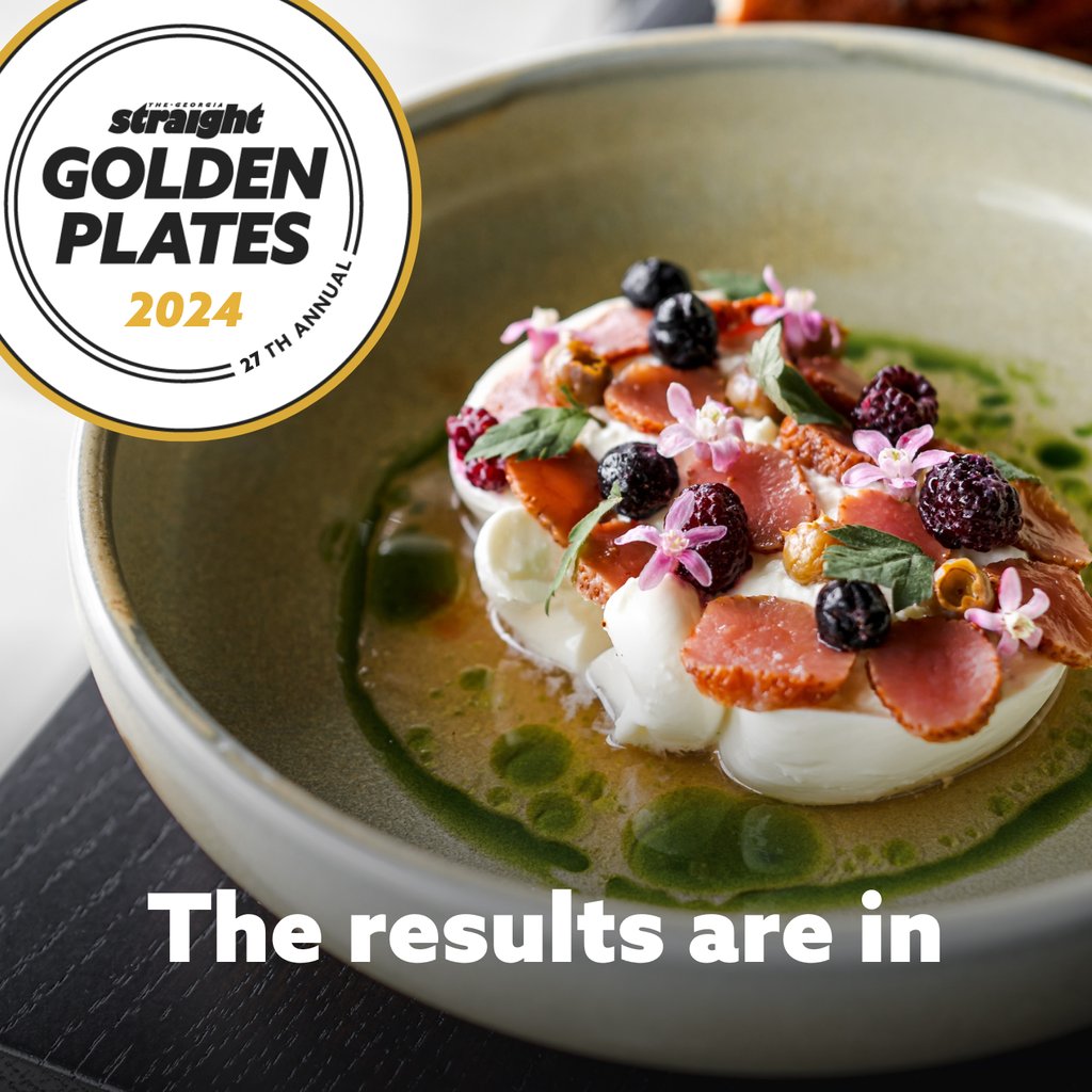 Presenting your 27th annual Golden Plates finalists. 🏆 Find the full list of Vancouver's favourites, voted by you, the readers, HERE: straight.com/food/27th-annu…