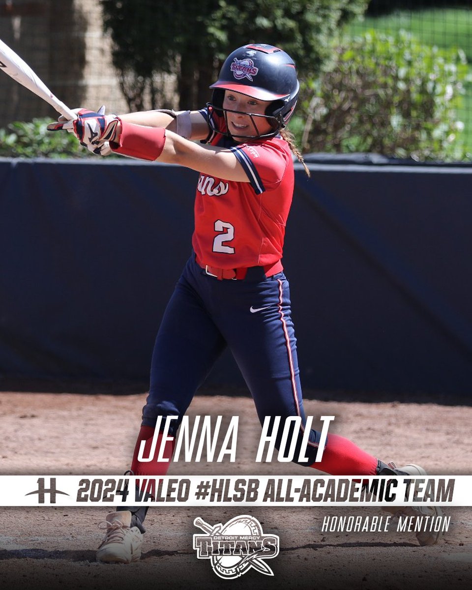 Congrats to Jenna for making it happen on the field and in the classroom!! 📚📖🔖
🥎 tinyurl.com/4ckekdam
#DetroitsCollegeTeam⚔️ #HLSB