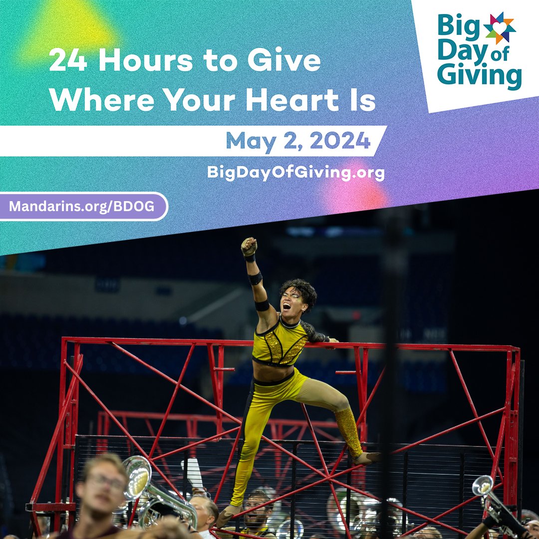 Less than 12 hours left as we aim to raise $30,000 for our scholarship fund! Every donation counts! You can help support unforgettable experiences for our 2024 scholarship recipients! Help share with your friends and family! 🎁 Donate now at bigdayofgiving.org/organization/m…