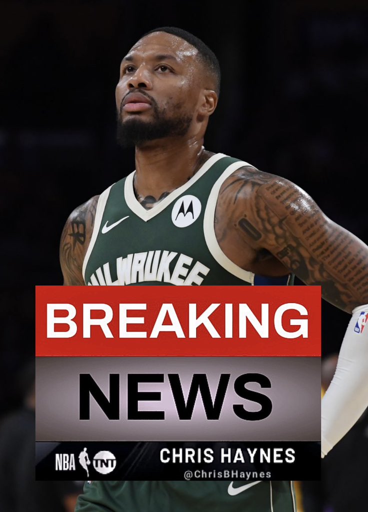 Milwaukee Bucks star Damian Lillard (Achilles) will make his return tonight for Game 6 at Indiana, league sources tell @NBAonTNT, @BleacherReport.