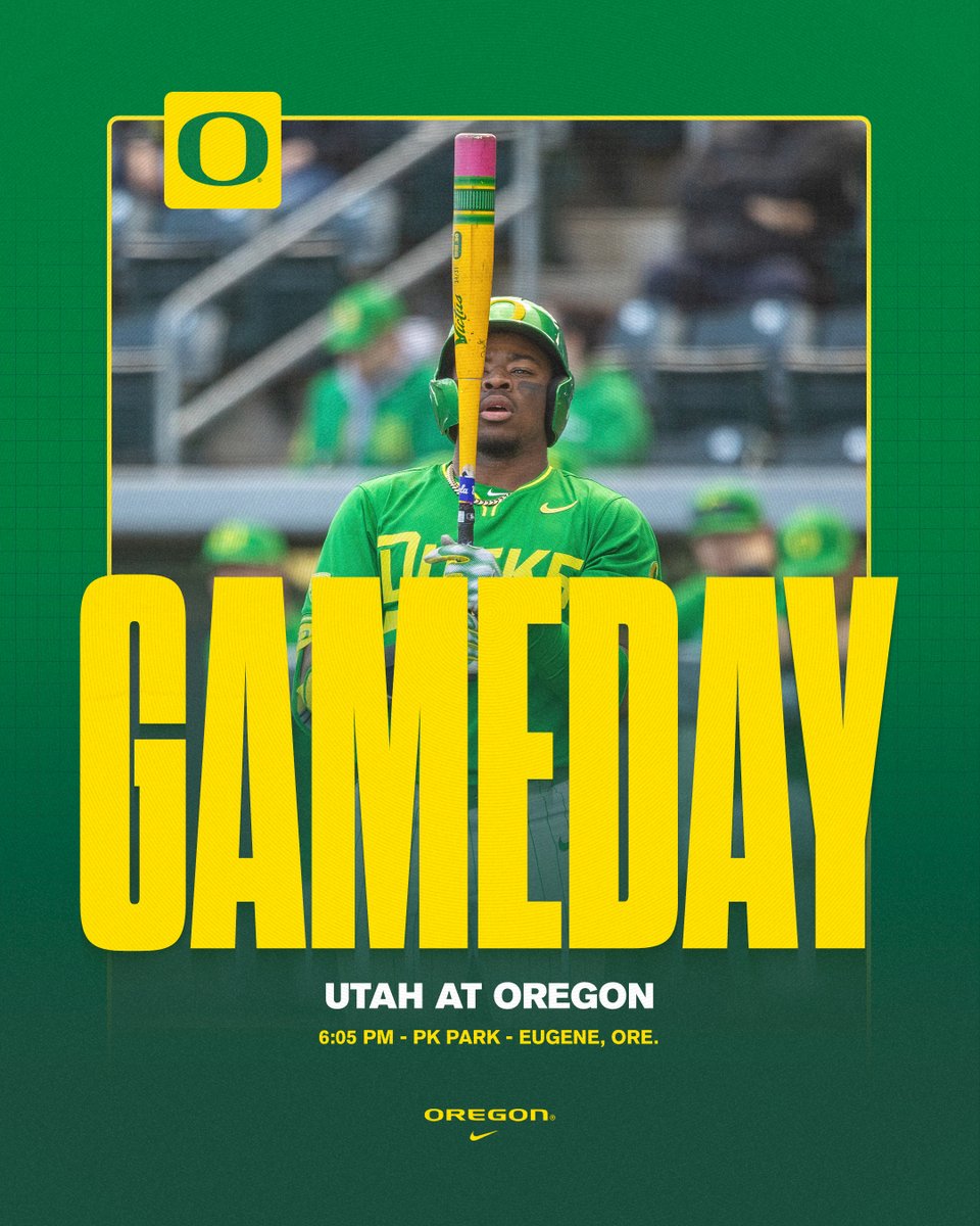 𝐏𝐚𝐜𝐤 𝐏𝐊 Big series against Utah starts tonight at PK Park. Postseason implications for all three games. #GoDucks Tickets 👉goducks.com/bsbtix Watch 👉 bit.ly/2BBNm2W Listen 👉 bit.ly/3ZeEsBZ Stats 👉 bit.ly/3lJtki1