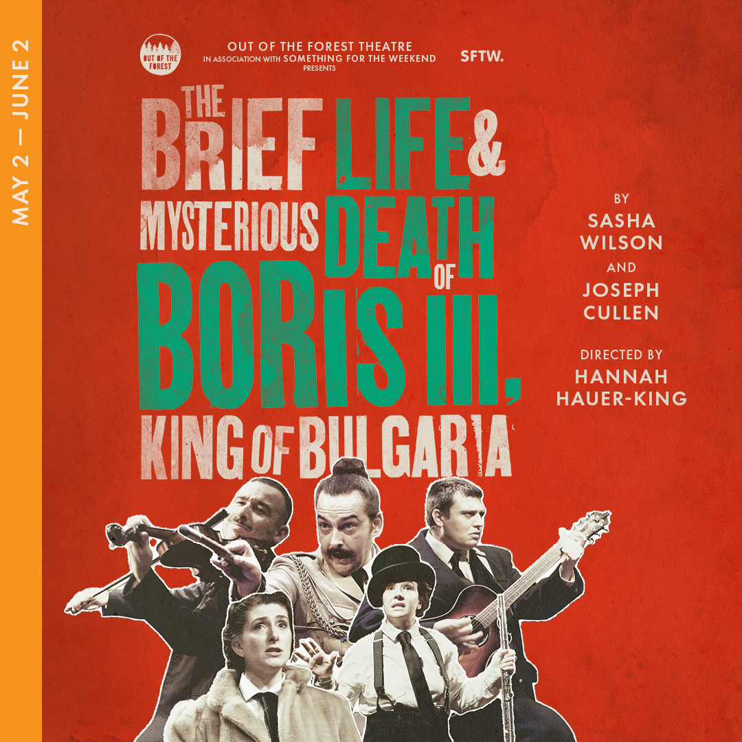 It's the first preview of The Brief Life & Mysterious Death of Boris III, King of Bulgaria at @59E59 TONIGHT 👑 Break legs @OutOfThe_Forest! The ⭐️⭐️⭐️⭐️⭐️ smash-hit runs until 2 June as part of Brits Off Broadway 2024. Get your tickets here: bit.ly/Boris59 #Boris59
