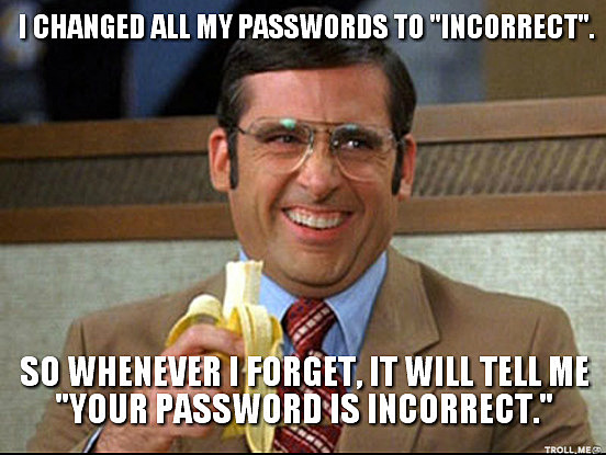 Happy National Password Day! Here's your reminder to check the strength of your passwords and update if needed 😂