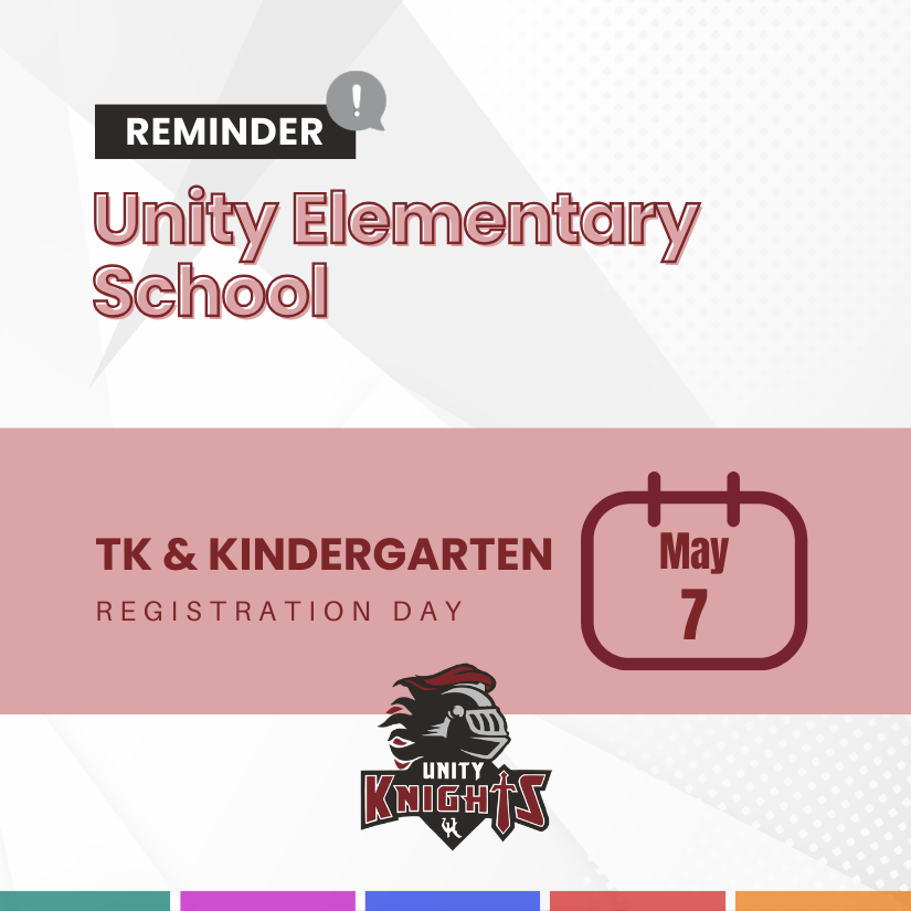 🚌 TK & Kindergarten Registration Reminders for @UnitySCCSD 🚌 DATES May 7 BRING ✏️Immunization records ✏️Dental screening & vision certificate ✏️Blood lead screening ✏️Custodial records (if applicable) Questions? Call Central Registration at 712-279-6739!