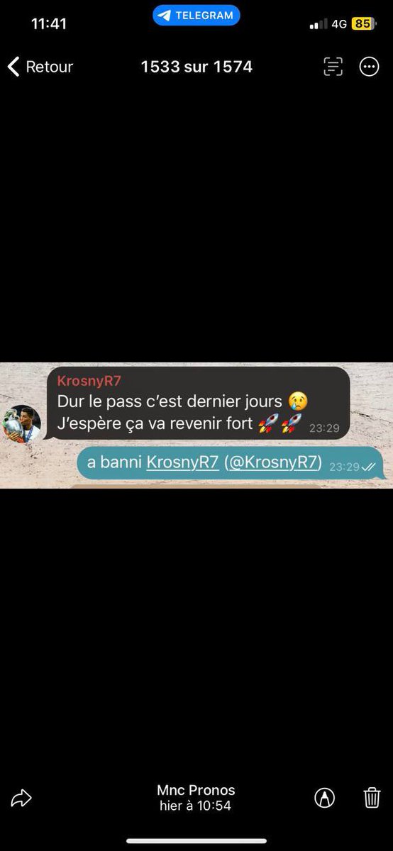 ArthuritoPronos's tweet photo. Chaque personne qui gagnera sur sont canal et qui sera un peu trop @ sera ban sans réel raison c’est ce qui c’est passé avec un certain « Demon » il y a quelque jours.

Chaque personne qui critiquera sont pass même en étant remplie de bienveillance sera ban 

⬇️ https://t.co/yZT39XsI7U