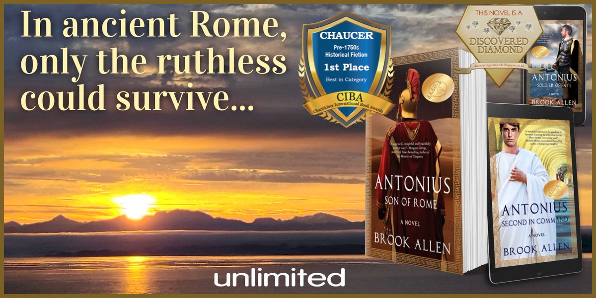 Marc Antony: Roman general, brother, son, Cleopatra's lover-- traitor or tragic hero? You decide. SON OF ROME: mybook.to/0HMl SECOND IN COMMAND: mybook.to/FQ9CeKf SOLDIER OF FATE: mybook.to/5bIc #BookTwitter #bookstagram #readingfc