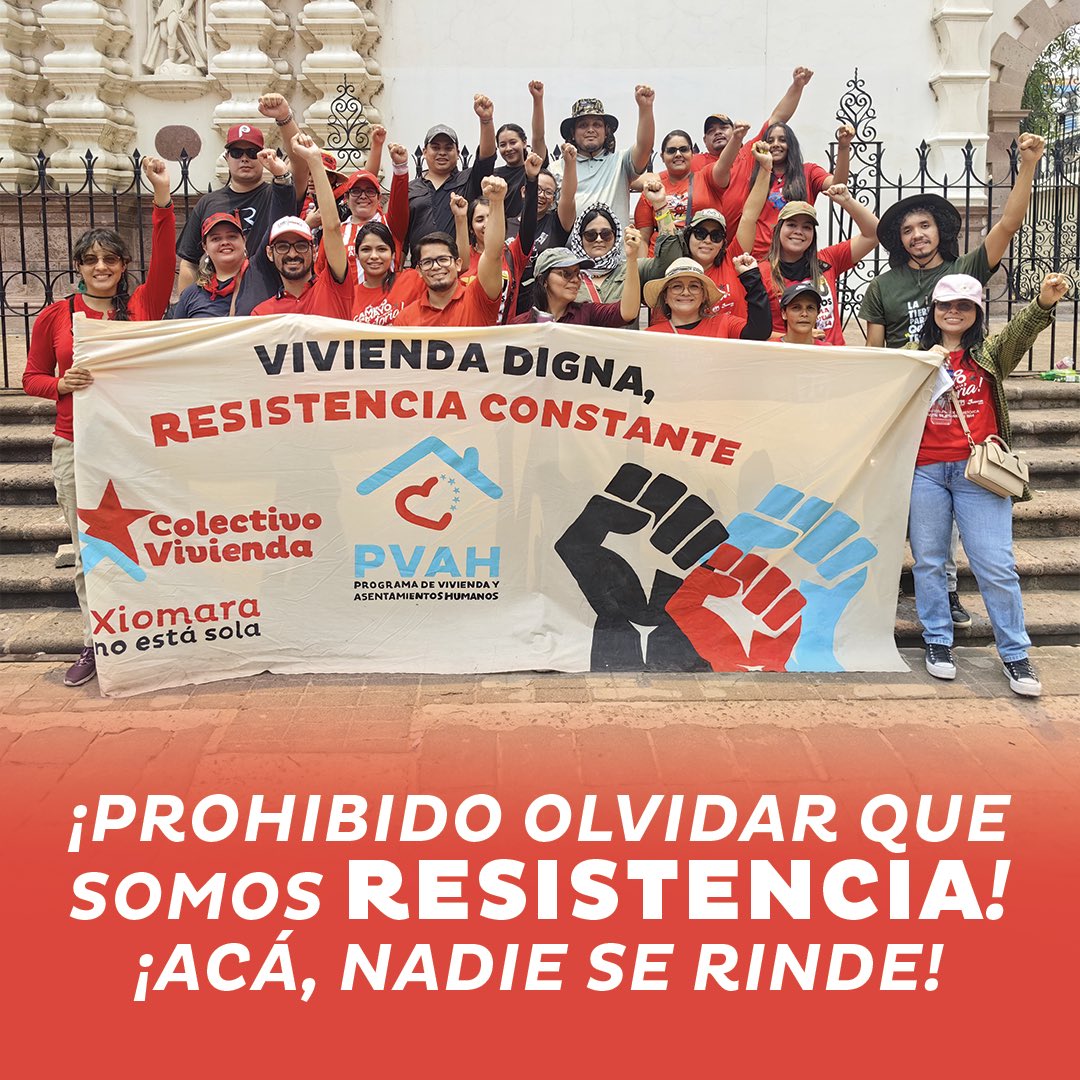 seviah_hn's tweet photo. #PVAHInforma | Personal de nuestra institución se hizo presente a la movilización del 1 de mayo en defensa de la clase obrera de #Honduras, pieza fundamental en el proyecto de refundación que encabeza nuestra Presidenta. ¡Prohibido olvidar que somos Resistencia! https://t.co/6lRwQHyuJh