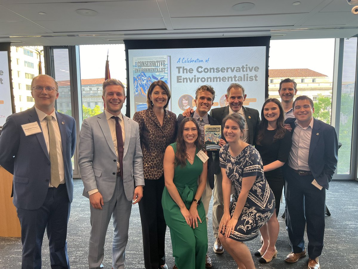 The Conservative Environmentalist storms DC! Thank you to all of the wonderful friends, partners, and allies who came to last night’s kickoff event. And so much gratitude for the CRES, ClearPath, and ACC teams who hosted it. Our movement is just beginning!