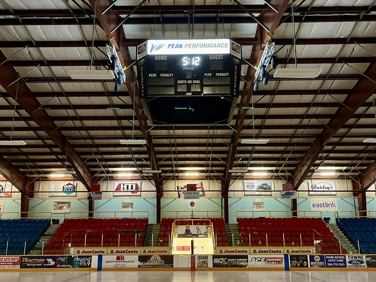 The calm before the storm. #Miramichi #GoWolvesGo #BackThePack