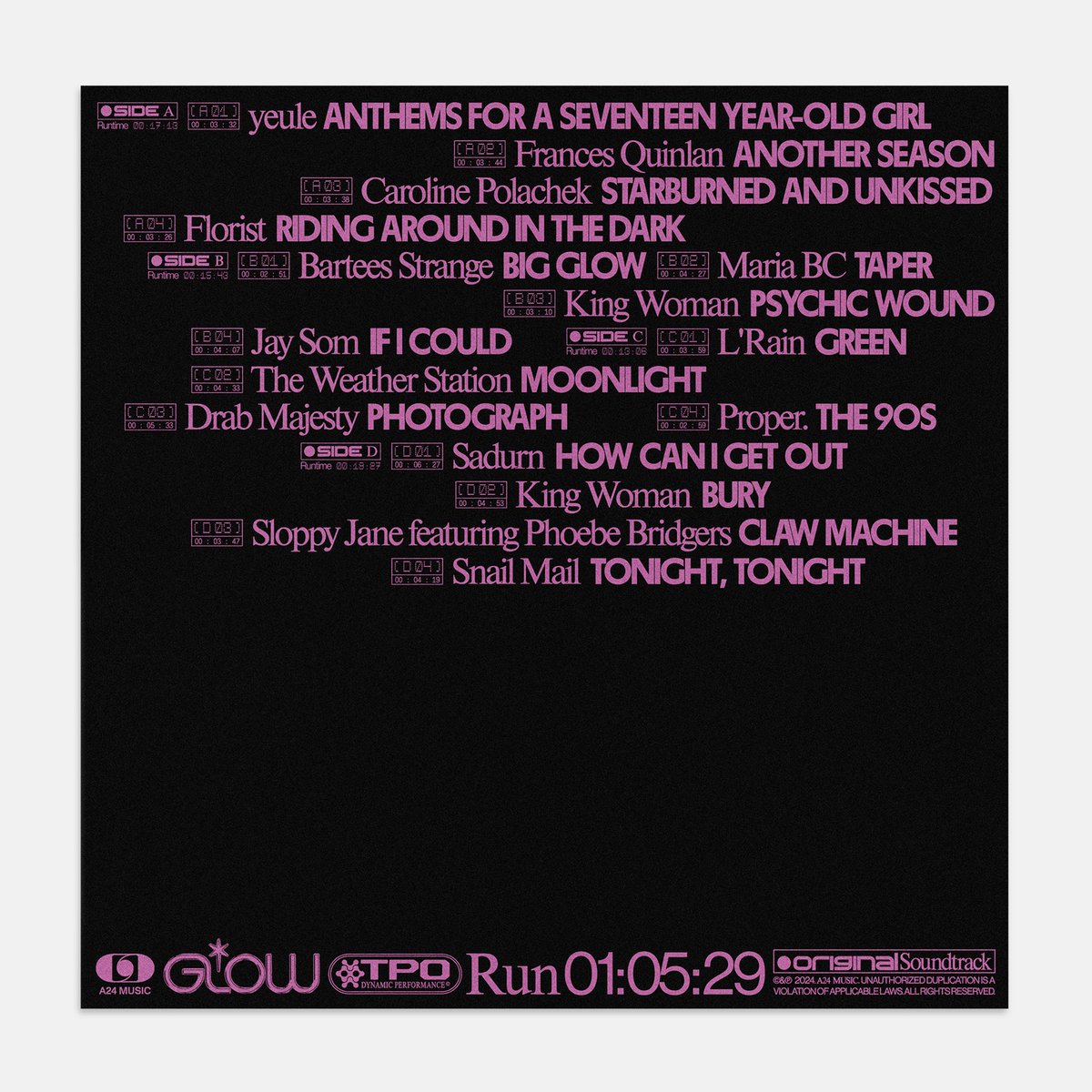 EddieMandell's tweet photo. Vinyl design for @A24 / @sapphicspielbrg “I Saw the TV Glow” with my loves @shewbridgechase @________dap 🖤 https://t.co/Rwps0qBhyA