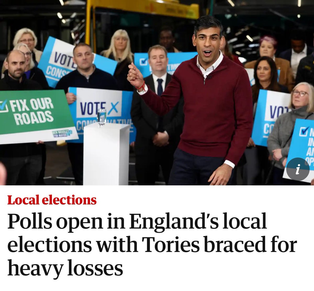 It's election night (in Britain)
