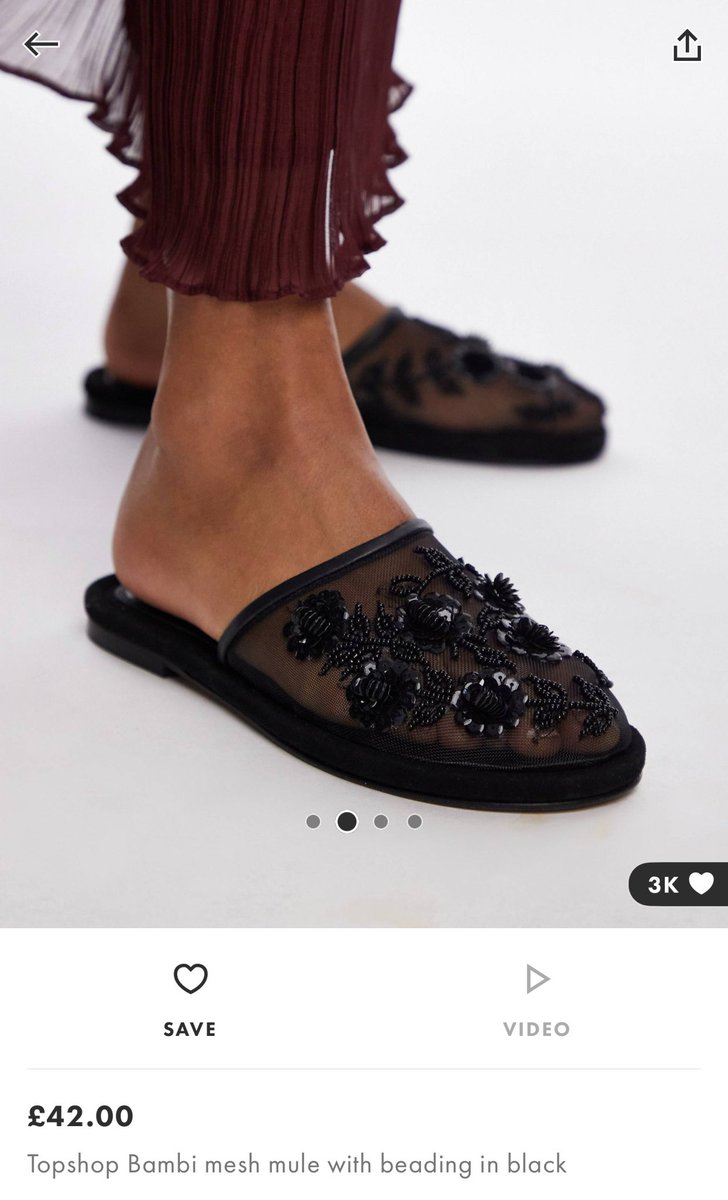I can believe ASOS are selling these slippers for FOURTY TWO GREAT BRITISH POUNDS!! 🤦🏾‍♀️