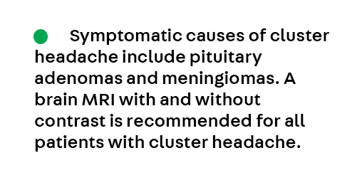 Key Point 3 from the article Cluster #Headache, SUNCT, and SUNA by Dr. Mark Burish from the April Headache issue, which is available to subscribers at bit.ly/3QjuyN4. #Neurology #NeuroTwitter #MedEd