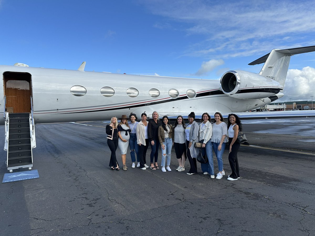 So thankful to all the wives and significant others that make our program so special. Had to take a short flight for the ones who are on the road so we could link up with their husbands for a concert!