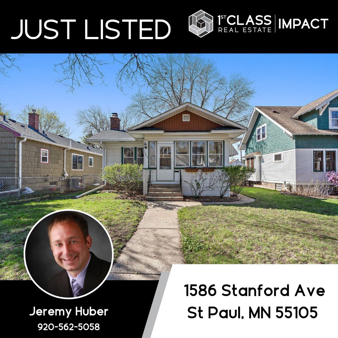 JUST LISTED - St Paul, MN - $300,000

This 2 bedroom, 1 bath in St Paul's Macalaster Neighborhood is ready for you to call it home!  #justlisted #1stclassimpact #1stclassrealestate #stpaulrealestate #minneapolisrealestate