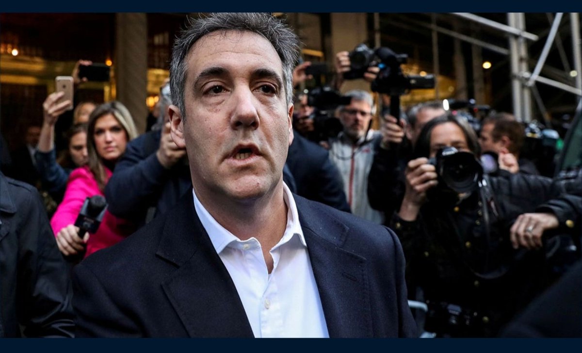 Michael Cohen is a convicted liar, he's on record saying Trump never asked him to pay Stormy Daniels any hush money, anything he says otherwise, is 👇a fucken lie... Fuck him