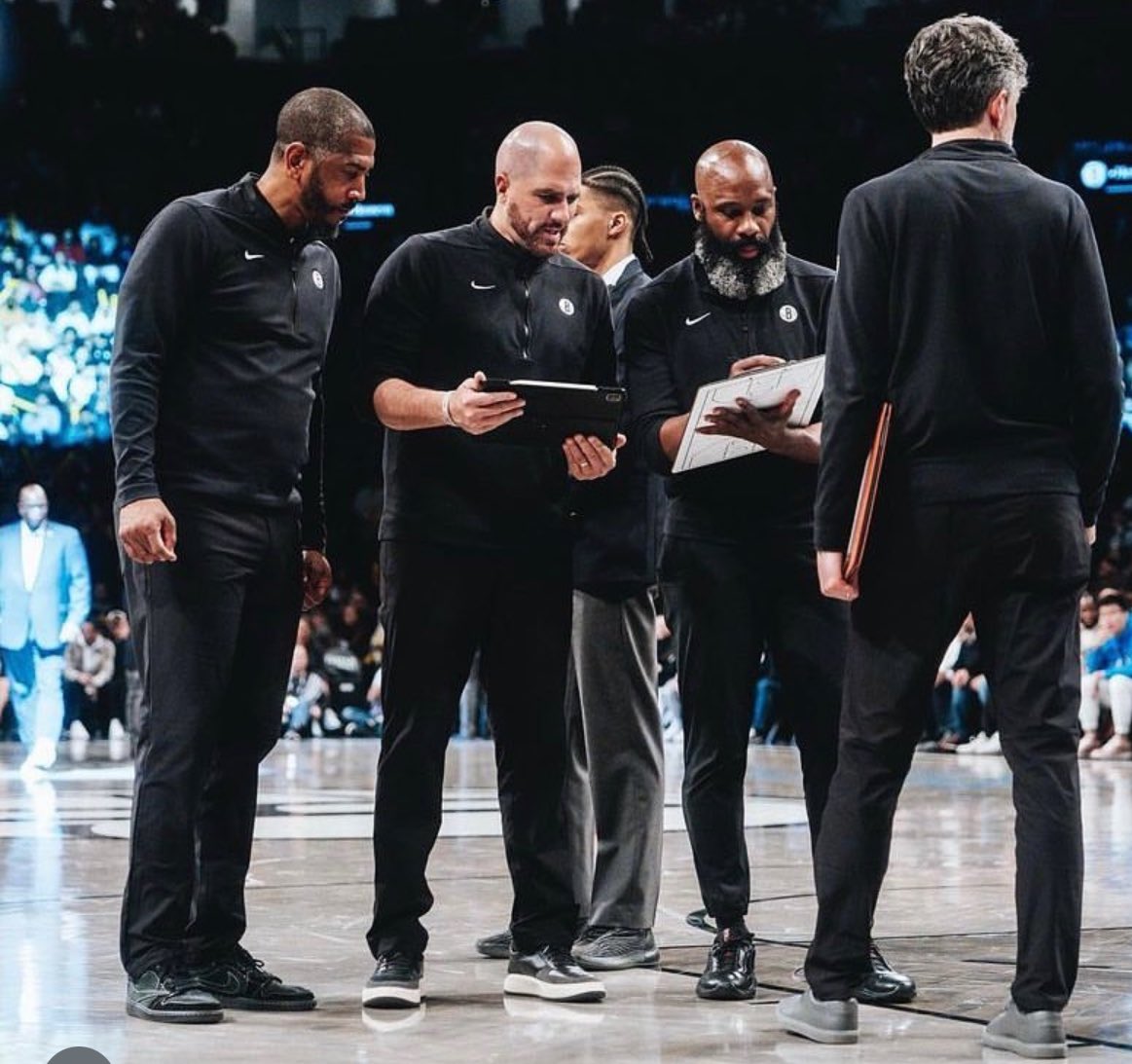 Coach Jay Hernandez will be the only member left of the old Nets coaching regime. #Netsworld