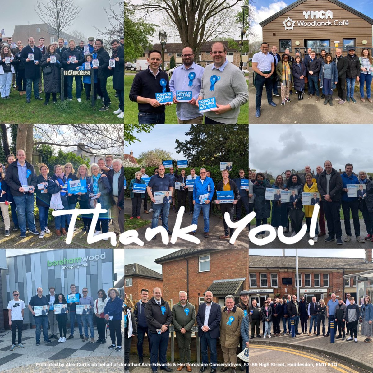 It’s been a fantastic day speaking to residents across Hertfordshire about the importance of the Police & Crime Commissioner election. I’d like to thank everyone who has voted for me and my brilliant campaign team for all their support. The result will be known on Saturday.