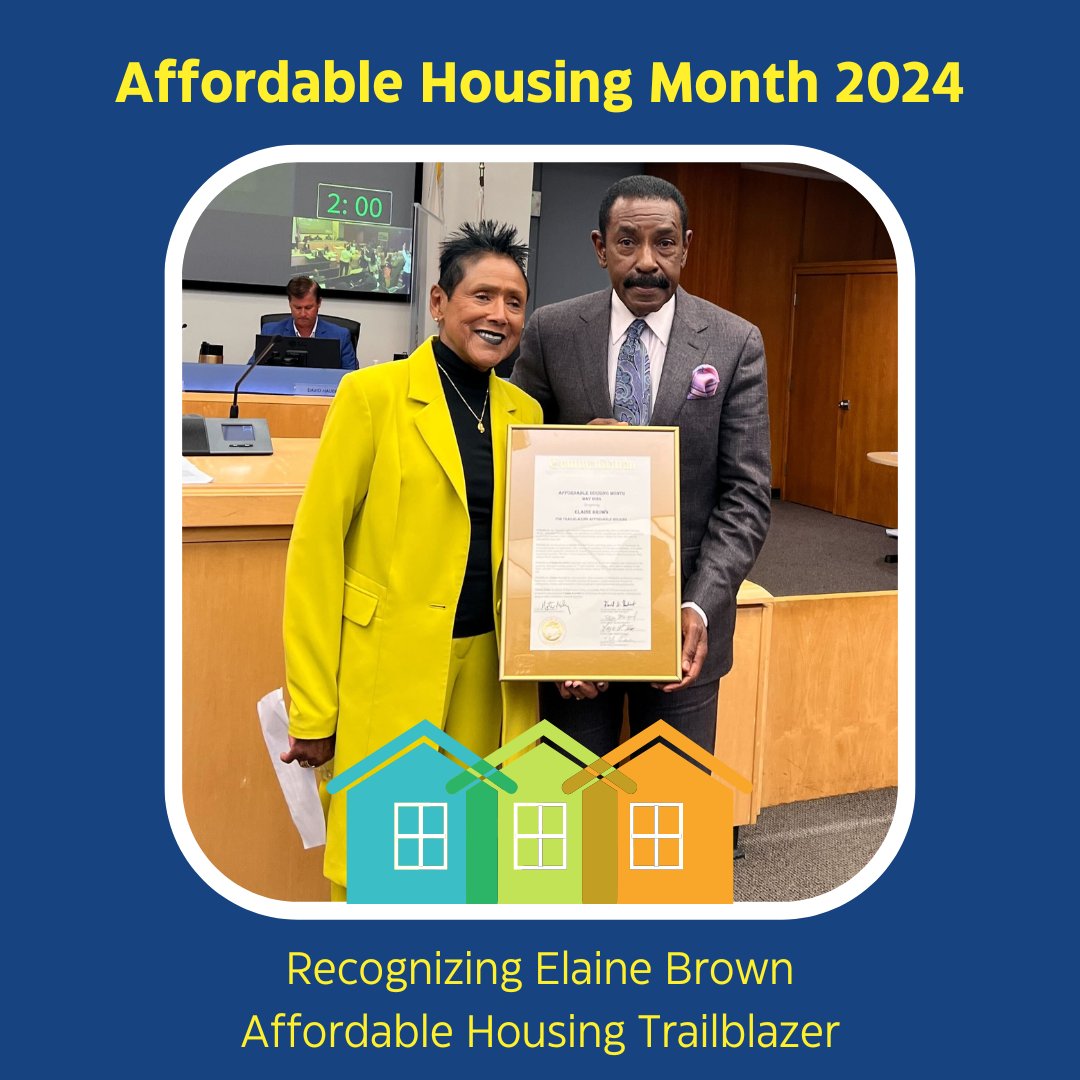 Earlier this week, I had the distinct pleasure of recognizing Elaine Brown, CEO of Oakland & the World Enterprises, and her trailblazing work to bring a new, much needed, affordable housing project to West Oakland. Thank you, Elaine, for all that you do for our community!