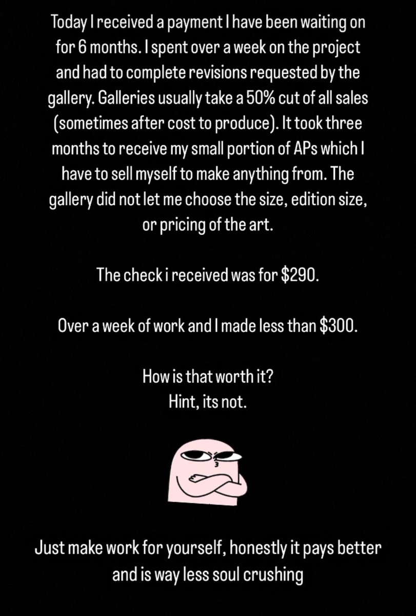 There is all kinds of advice out there for artists, here is a piece of mine from a recent experience.