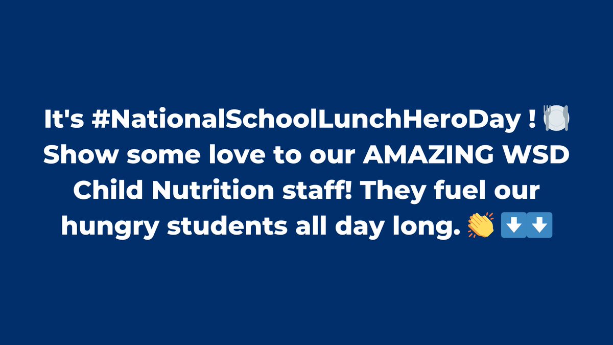 Tell us your favorite lunch memory or share a kind word for our lunch heroes in the comments below! ⬇⬇ #WeAreWentzville