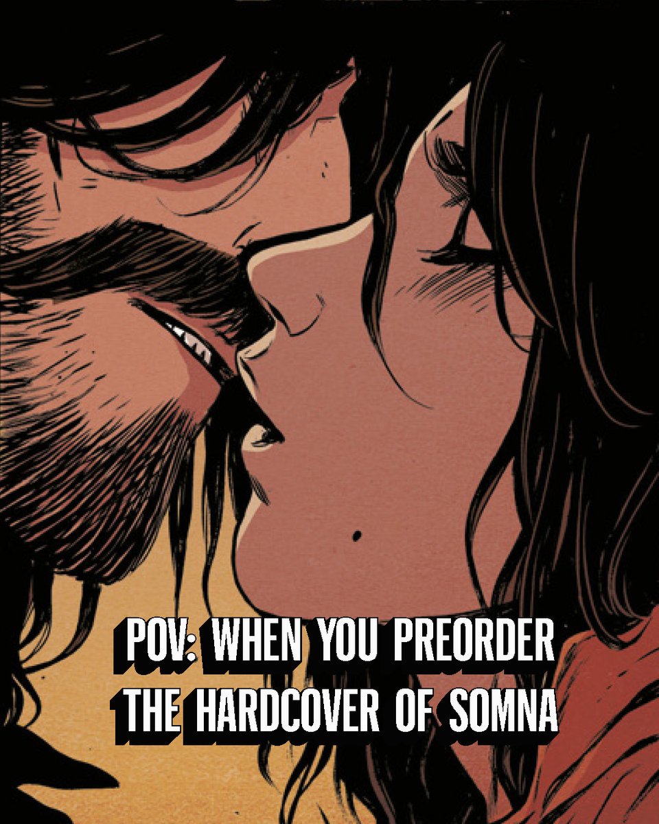 Prepare for the epic series SOMNA by @beckycloonan and @tulalotay to be in HARDCOVER!! Secure your edition and let the evil within SOMNA seduce your soul in this collected hardcover. Final Order Cutoff is this weekend so tell your local comic shop to preorder!