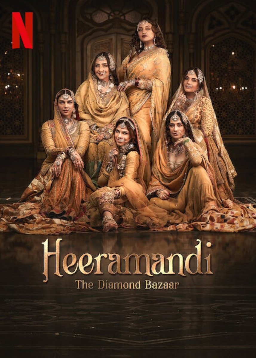 I completed binge-watching Heeramandi on @Netflix, and I must say that it exemplifies the grandeur and aesthetic beauty that is characteristic of a Bhansali production. @mkoirala and @aditiraohydari truly stood out to me as exceptional performers, while the remaining members of…