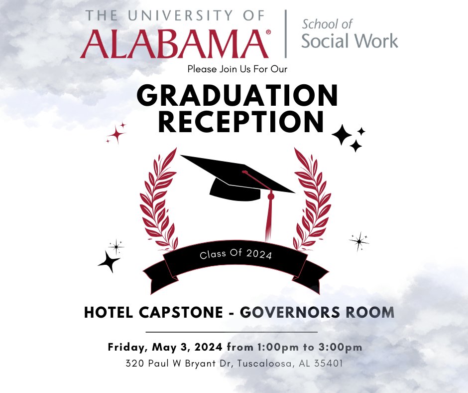 🎓 Calling all #UASSW graduates! 🎉 Join us TOMORROW for a celebration at our Graduation Reception on May 3rd, 1-3pm at Hotel Capstone. Let's cherish the moments, share memories, and celebrate our achievements together! See you there! #GraduationCelebration #Classof2024 # ...