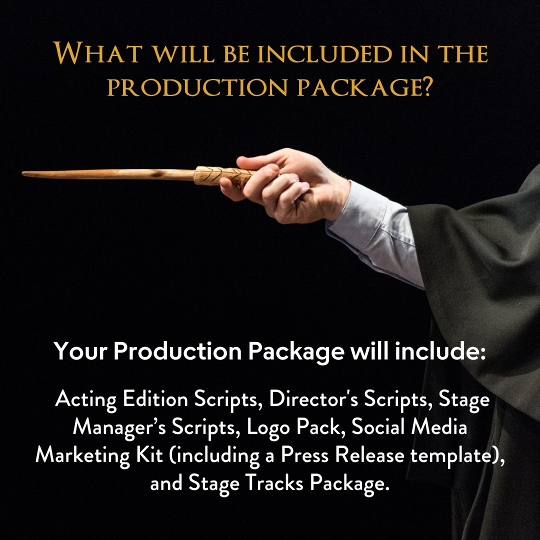 Happy International Harry Potter Day!⚡ The show is now available for licensing. Click the link to learn more: licensecursedchild.com Production credit: 2023 Broadway Production and 2024 Riverside High School Production