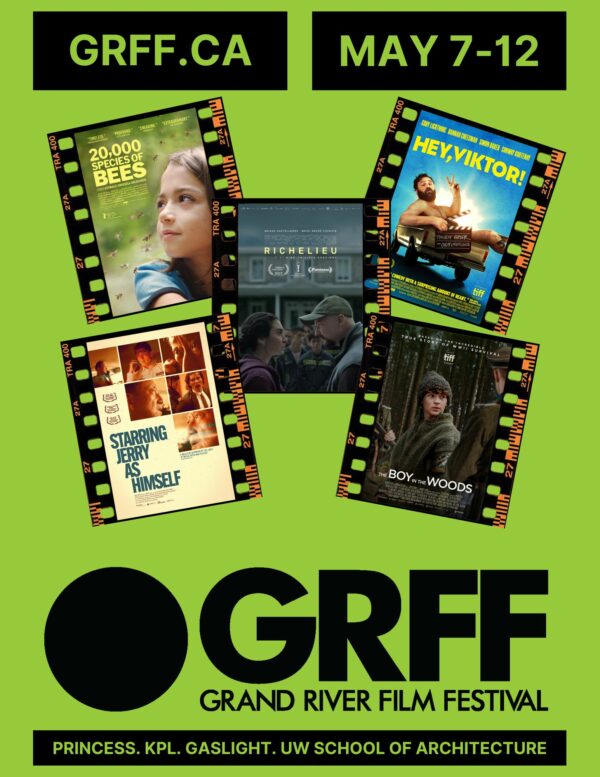 The 16th annual Grand River Film Festival is running from May 7-12 in Kitchener, Waterloo and Cambridge. Check out this year’s lineup: grff.ca @grandriverfilm