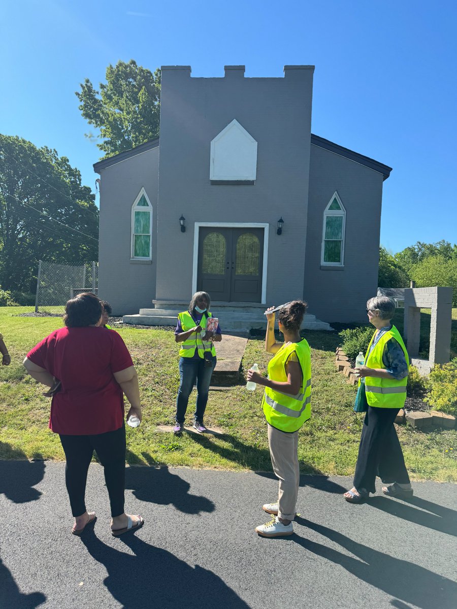 Project Highlight: We participated in a site visit to Danville, VA to provide technical assistance with VWAI. Working to promote health equity and #walkability in their community. #CommunityHealth