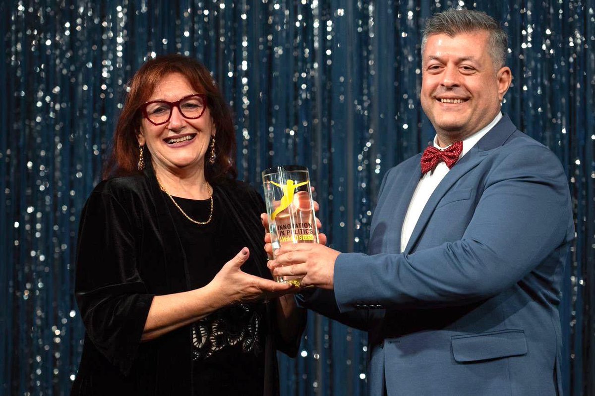 dubravkasuica's tweet image. Congratulations to all finalists &amp;amp; winners of the #InnovationInPolitics 2024 Awards for having the courage to defend, innovate &amp;amp; #StandUpForDemocracy!

Democracy continues to evolve with your creative &amp;amp; innovative projects; this is democracy in action!