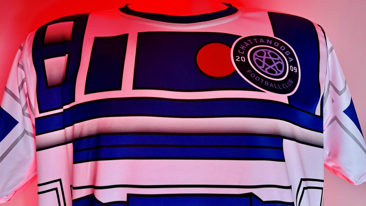 ChattanoogaFC's tweet image. SHOCK DROP!! 😱

CHATTANOOGA FC x STAR WARS LIMITED EDITION JERSEY 

Jerseys will be EXCLUSIVELY available for purchase on a first come first serve basis at the match this Saturday, May 4th!