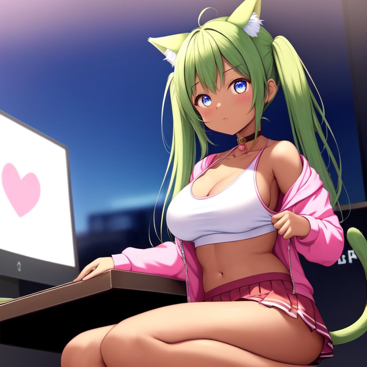 💚 [VTUBER] [18+] [420]  Smoking, Apex & a Catgirl!  🩷  #Vtuber #TwitchStreamer  #420friendly #ApexLegends #gamergirls #WeedStreamer #KawaiiTabbyArt #AiAnime 

Apex?

twitch.tv/deartabby3