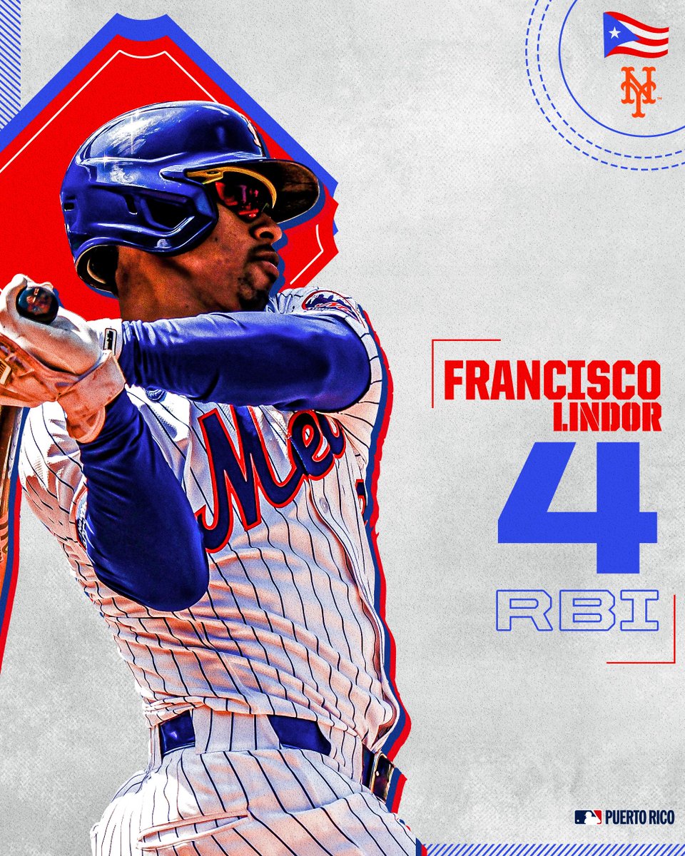 ¡Cómo brilló Lindor hoy! 🌟