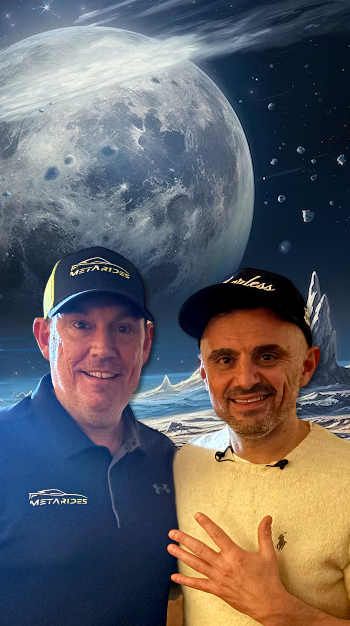 😎 The hurmie & Gary world tour has gone to space! 🚀

👀 Gary drank the last of my🍊Tang...prob gonna be a long trip home.

#MetaRides #veefriends @garyvee @hurmieNFT