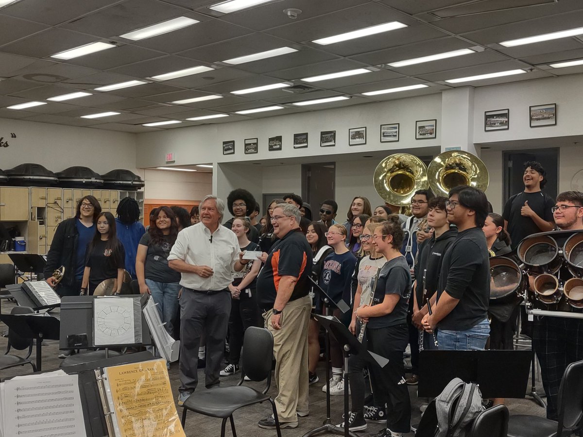 ChaparralBands (@bandschaparral) on Twitter photo A big THANK YOU to Clark County Commissioner <a href="/CommishTick/">Commissioner Tick Segerblom</a> <a href="/tsegerblom/">Tick Segerblom</a> for making a generous donation to the band today. This goes a long way improving opportunity and equity for our students! A big THANK YOU to Clark County Commissioner <a href="/CommishTick/">Commissioner Tick Segerblom</a> <a href="/tsegerblom/">Tick Segerblom</a> for making a generous donation to the band today. This goes a long way improving opportunity and equity for our students!