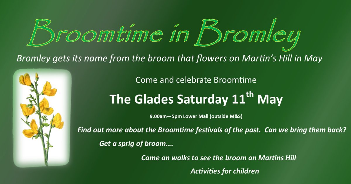 Come and see your town in a new way and discover its history! Fun family-friendly tour, see a nature hotspot, activities for children, and find out how Bromley got its name! Next Sat 11th May @Bromleycivic @thegladesbrom <a href="/LBofBromley/">Bromley Council</a> #bromley #bromleymums #thegladesbromley