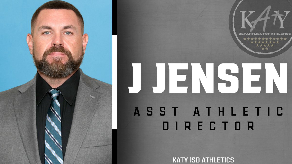 We would like to introduce and welcome Coach J Jensen as the newest member of the Katy ISD Athletic Leadership Team!