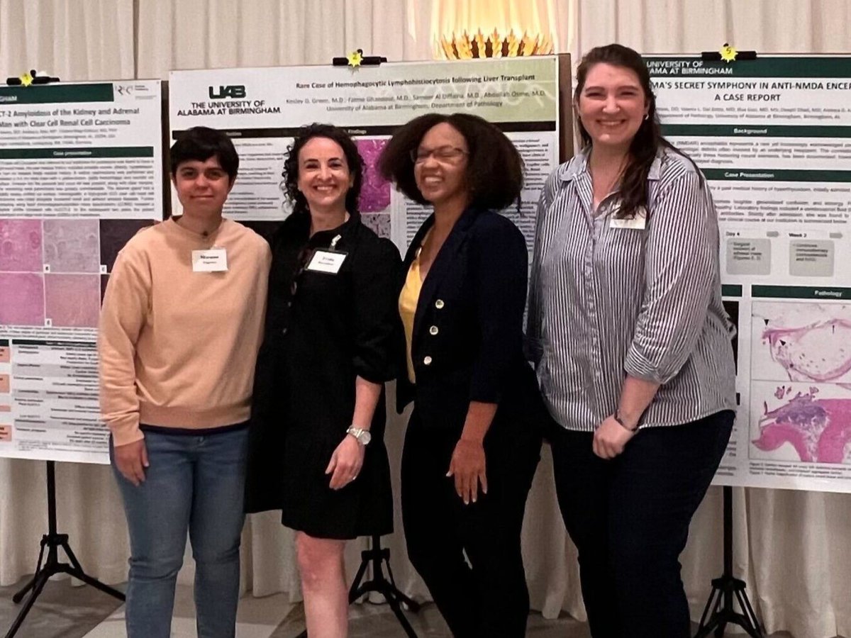 Several @UABPathology faculty and trainees attended the 2024 Tri-State Pathology Conference April 27-28 at the Gulf Hills Hotel & Resort in Ocean Springs, MS. Read more about their stellar presentations: bit.ly/3UHbpHv @FridaRosenblum @MirunaPopescu13 @SarahAndersonDO