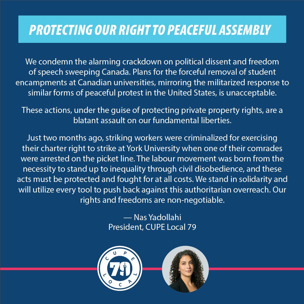 Statement: Protecting our right to peaceful assembly. - @NasYadollahi