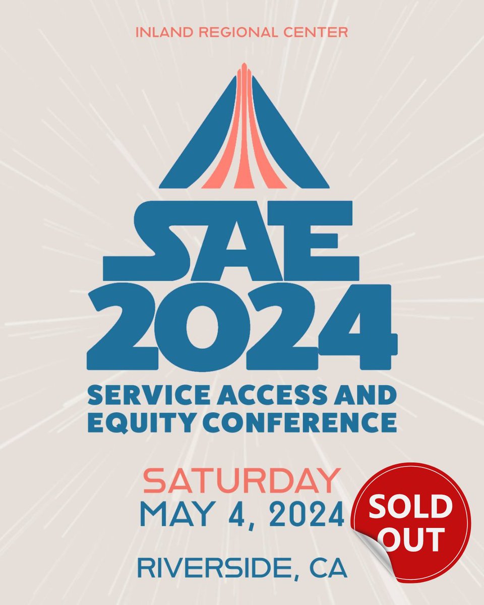 🌟 IRC Service Access and Equity Conference 2024 is sold out! Only registered attendees with confirmation will be admitted. No walk-ins on event day. Questions? Email community@inlandrc.org. See you Saturday! #IRCEquityConference