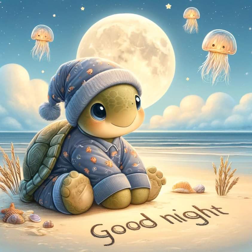 @SJsCash2021 
🌙 Goodnight 🌙 Sweet Dreams 🌙 
Stay safe and blessed and take care