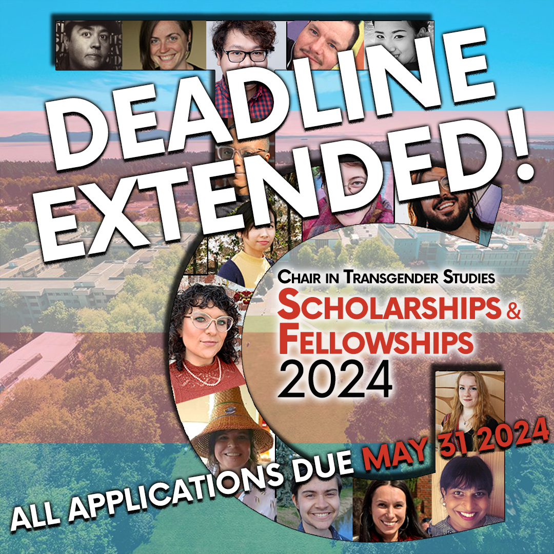 🚨 DEADLINE EXTENDED 🚨 2024 SCHOLARSHIPS & FELLOWSHIPS The deadline has been extended for students, faculty, professionals, and community members. ALL APPLICATIONS DUE MAY 31 2024! 👇 APPLY 👇 uvic.ca/research/trans… #uvic #yyj #trans #archives