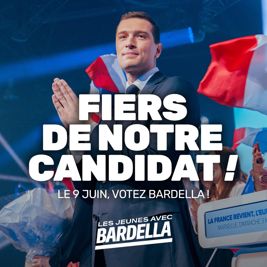 🔵 Encore une fois, @J_Bardella était au dessus. Plus que jamais, nous sommes fiers de notre candidat.

Le 9 juin, pas d’abstention, pas de dispersion !

#VivementLe9Juin #DebatBFMTV