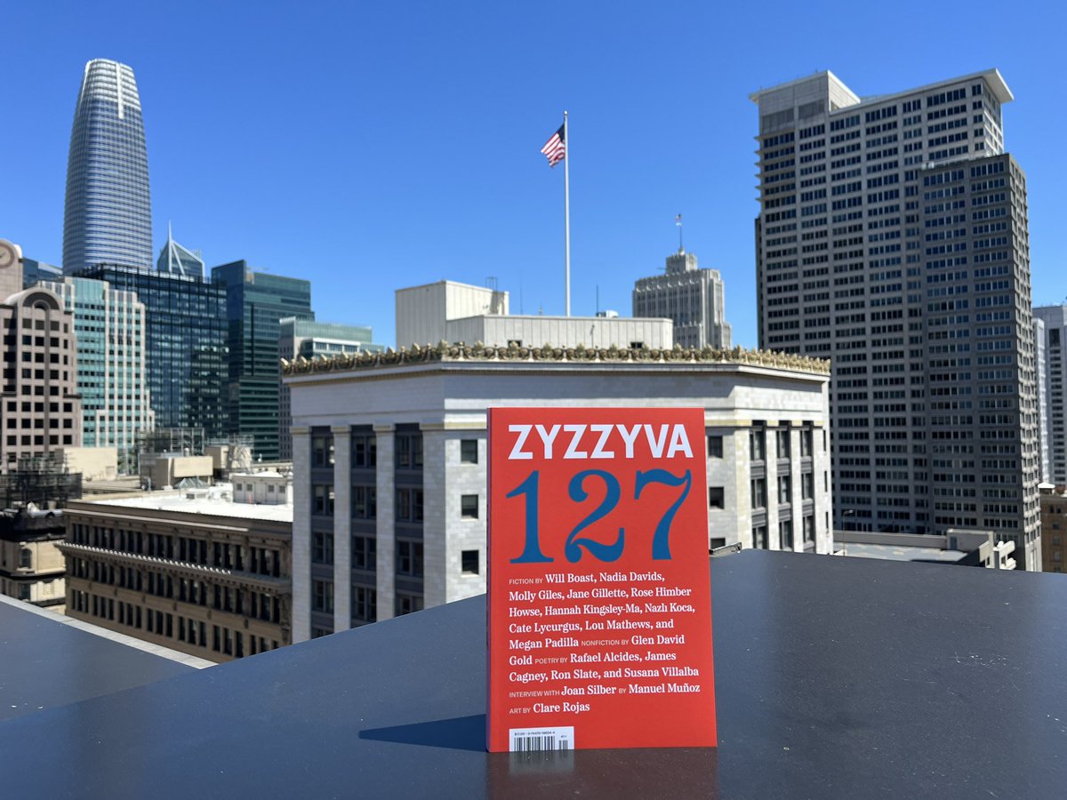 Check out the new @zyzzyvamag, beautifully redesigned by @24hourmoons. San Francisco still has a vibrant literary culture, and ZYZZYVA helps it thrive. You can also strengthen the community by subscribing here: zyzzyva.org/product/zyzzyv… #MadeInSanFrancisco #TheNewZyzzyva