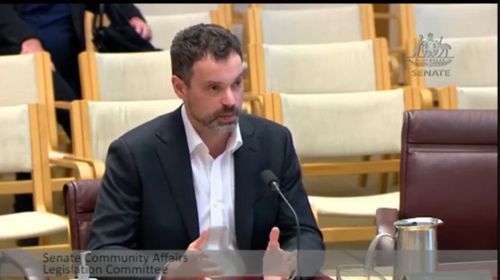 Fantastic to present evidence at the Federal Senate's Inquiry into vaping yesterday. This is a critical moment in our country's approach to vaping - either embrace pragmatic harm reduction or massively expand the war on drugs. #auspol @AdamBandt @RossCadell @SenatorJordon