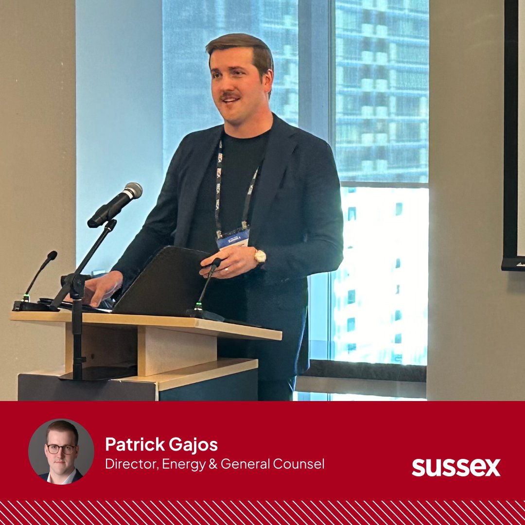 Great insights from Pat Gajos, Director & General Counsel at the @EDA_ONT Directors Summit today. Exploring Ontario's #energy sector opportunities with leaders from local hydro utilities. Thanks to @AirdBerlis for hosting a great event! #SussexInsights #ONPoli #Networking